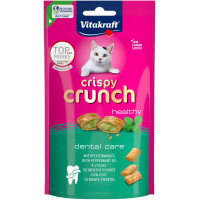 Vitakraft Crispy Crunch Dental Care ласощі для котів з м'ятою, 60 гр