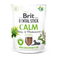 Brit Dental Stick Calm ласощі для собак з коноплею та пустирником, 250 гр