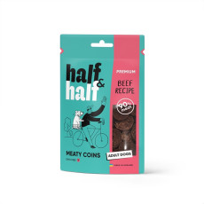 Half&Half лакомство для собак с говядиной, 100 гр