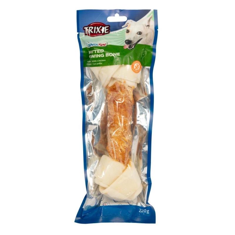 Trixie Denta Fun кость для собак с курицей, 25 см, 220 гр