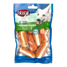 Trixie Denta Fun кость для собак с курицей, 5 см, 8 шт х 15 гр