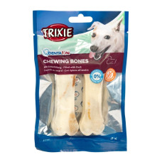 Trixie Denta Fun кость для собак с уткой, 10 см, 70 гр