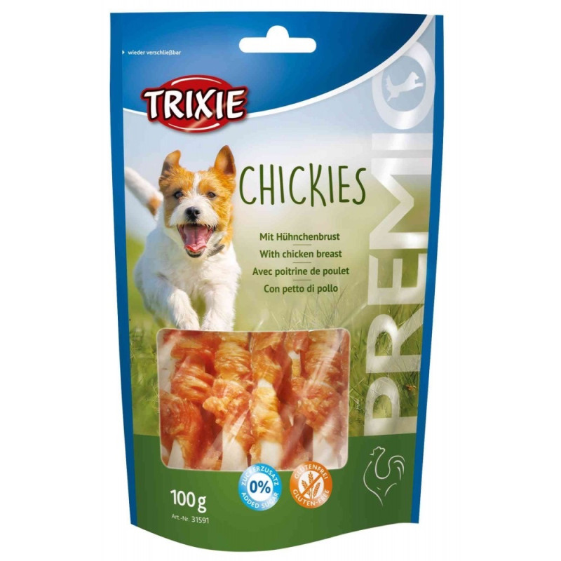 Trixie Premio Chickies лакомство для собак с курицей, 100 гр