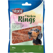 Trixie Chicken Rings лакомство для собак с курицей, 100 гр