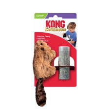Kong Refillables Beaver игрушка для котов, 14 см