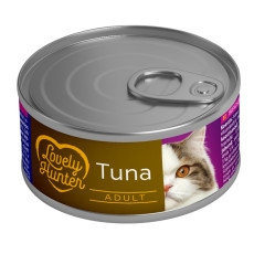 Lovely Hunter Adult cats with Tuna вологий корм з тунцем для котів 85 гр