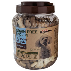 DoggyMan Biscuits Milk Carob печенье для собак со вкусом молока, 580 гр
