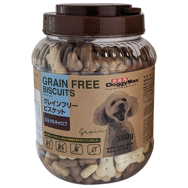 DoggyMan Biscuits Milk Carob печенье для собак со вкусом молока, 580 гр