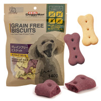 DoggyMan Biscuits Purple Sweet печиво для собак з бататом, 140 гр