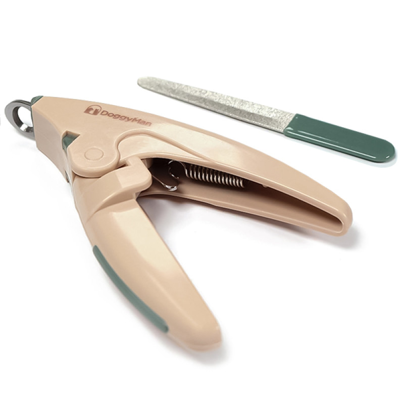 DoggyMan BS Nail Clippers With File набір по догляду за кігтями собак та котів