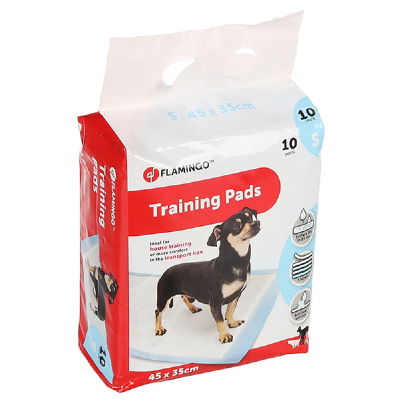 Flamingo Training Pads Puppy пеленка одноразовая для собак, 45 см х 35 см, 10 шт