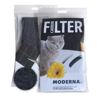 Moderna Universal Filter сменный фильтр для закрытых туалетов, 15.5 х 16 см