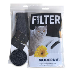 Moderna Universal Filter сменный фильтр для закрытых туалетов, 15.5 х 16 см