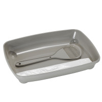 Moderna Arist-O-Tray туалет для кошенят, 37 х 28 х 6 см, сірий