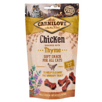 Carnilove Cat Soft Snack ласощі для котів з куркою та чебрецем, 50 гр