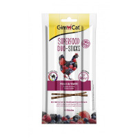 GimCat Superfood Duo-Sticks лакомство для кошек с курицей 3 шт