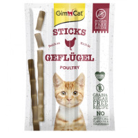 GimCat Sticks Poultry ласощі для котів з птахом, 4 шт