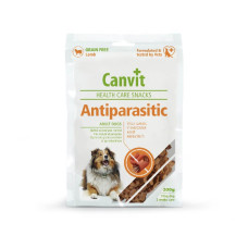 Canvit Antiparasitic лакомство для собак с пробиотиками и ягненком, 200 гр