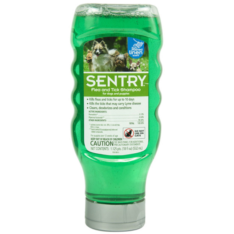 Sentry Sunwashed Linen Shampoo шампунь от блох и клещей для собак, 532 мл