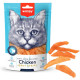 Wanpy Soft Chicken Jerky Strips лакомство для кошек с курицей, 80 гр - фото 1