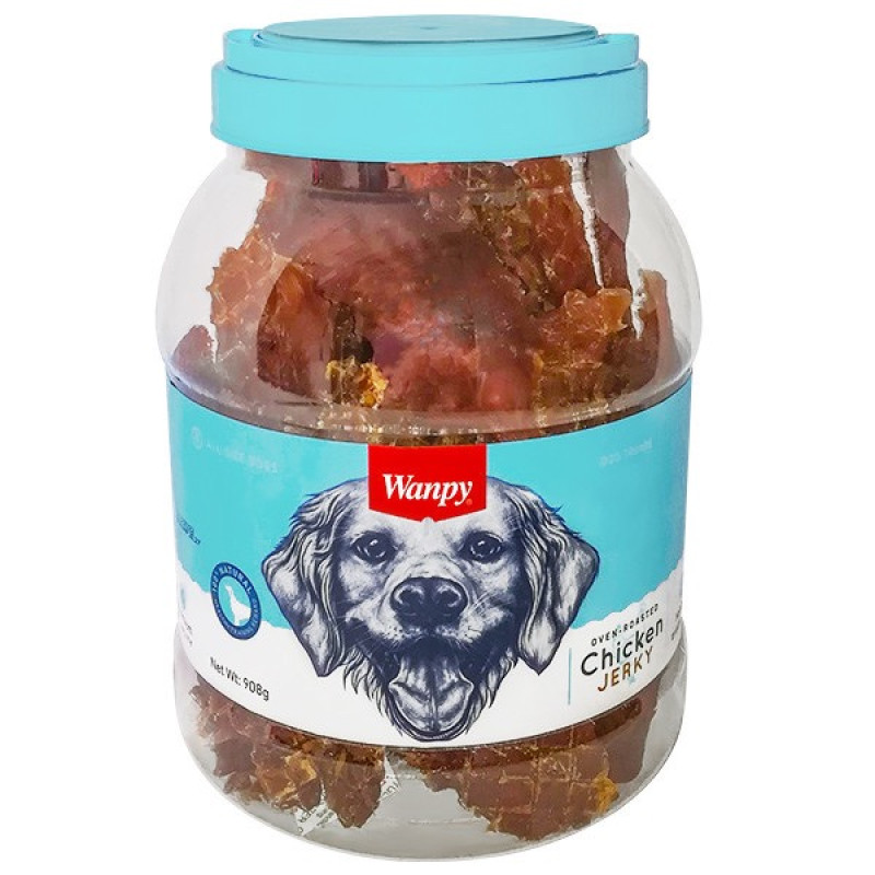 Wanpy Chicken Jerky лакомство для собак с курицей, 907 гр