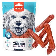 Wanpy Chicken Sausages лакомство для собак с курицей, 100 гр