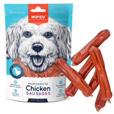 Wanpy Chicken Sausages лакомство для собак с курицей, 100 гр