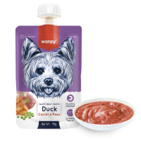Wanpy Duck Carrot & Pea крем-суп для собак з качкою, 90 гр