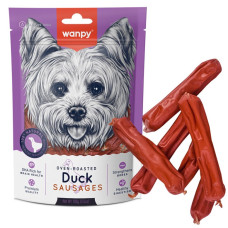Wanpy Duck Sausages лакомство для собак с уткой, 100 гр