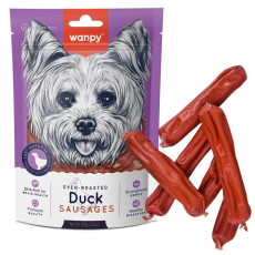 Wanpy Duck Sausages лакомство для собак с уткой, 100 гр