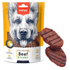 Wanpy Grilled Beef Steak лакомство для собак с говядиной, 100 гр