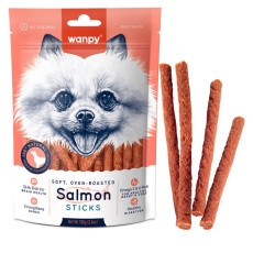 Wanpy Salmon Sticks лакомство для собак с лососем, 100 гр