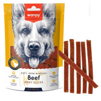 Wanpy Soft Beef Jerky Slices ласощі для собак з яловичиною, 100 гр