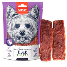 Wanpy Soft Duck Fillets лакомство для собак с уткой, 100 гр