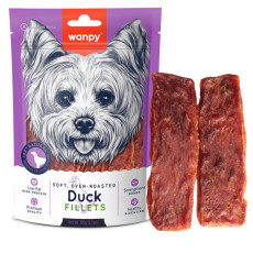 Wanpy Soft Duck Fillets ласощі для собак з качкою, 100 гр