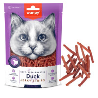 Wanpy Soft Duck Jerky Strips ласощі для котів з качкою, 80 гр