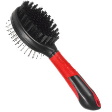 Щетка двухсторонняя для собак Flamingo Bristle&Pin Brush, 20 см