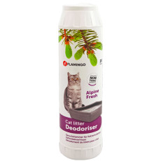 Flamingo Cat Litter Deodoriser дезодорант для кошачьего туалета, 750 гр