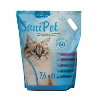 Природа Sani Pet силікагелевий наповнювач для котячого туалету без запаху 7.6 л