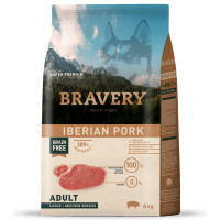 Bravery Adult Large & Medium Iberian Pork сухий корм зі свининою для собак середніх та великих порід 4 кг