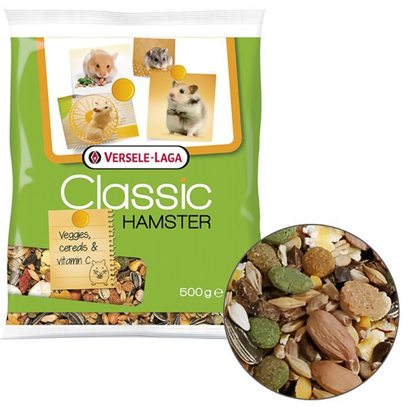 Versele-Laga Classic Hamster корм для хомяков, 500 гр