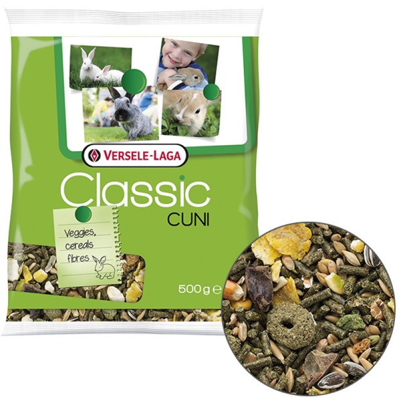 Versele-Laga Classic Cuni корм для кроликов, 500 гр
