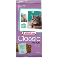 Versele-Laga Classic Cat Variety сухий корм з м'ясом та рибою для котів 10 кг