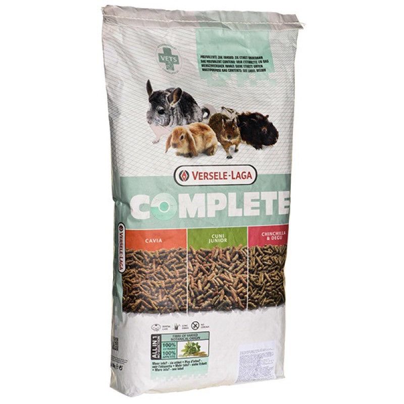 Versele-Laga Complete Chinchilla & Degu корм для шиншил та дегу, 8 кг