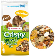 Versele-Laga Crispy Muesli Hamster корм для хом'яків, щурів та мишей, 1 кг