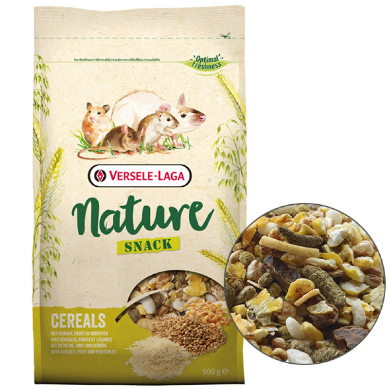 Versele-Laga Snack Nature Cereals корм-ласощі для гризунів, 500 гр