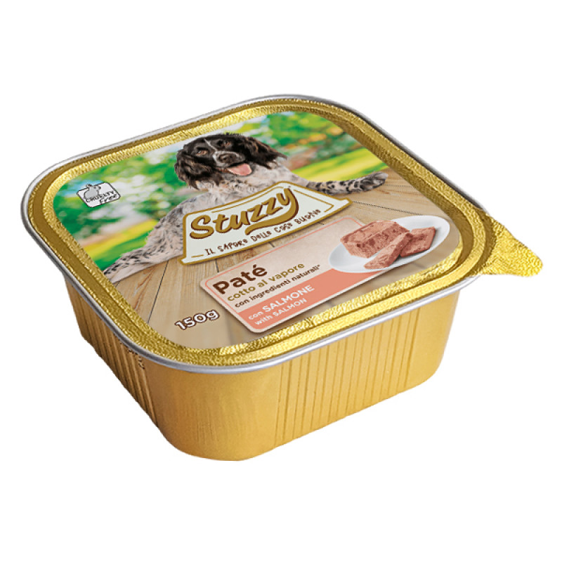 Stuzzy Dog Salmon влажный корм с лососем для собак 150 гр