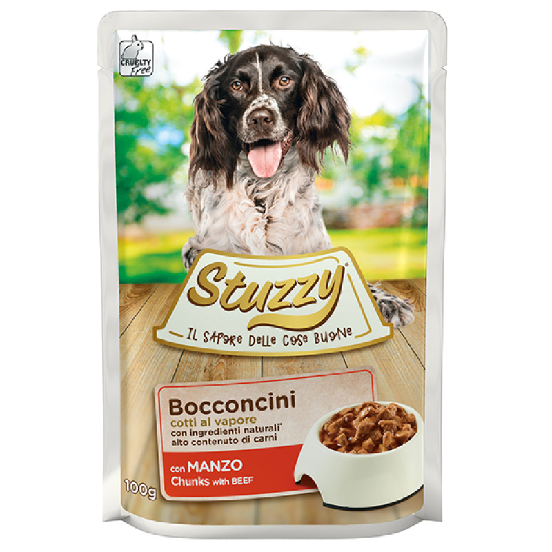 Stuzzy Dog Beef влажный корм с говядиной для собак 100 гр
