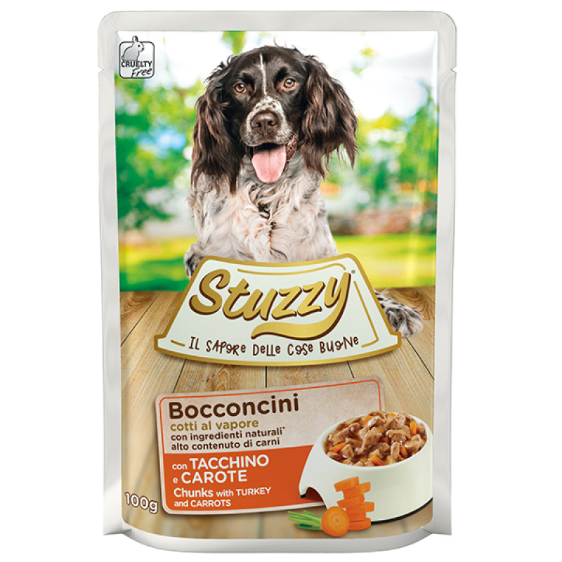Stuzzy Dog Turkey Carrot влажный корм с индейкой для собак 100 гр