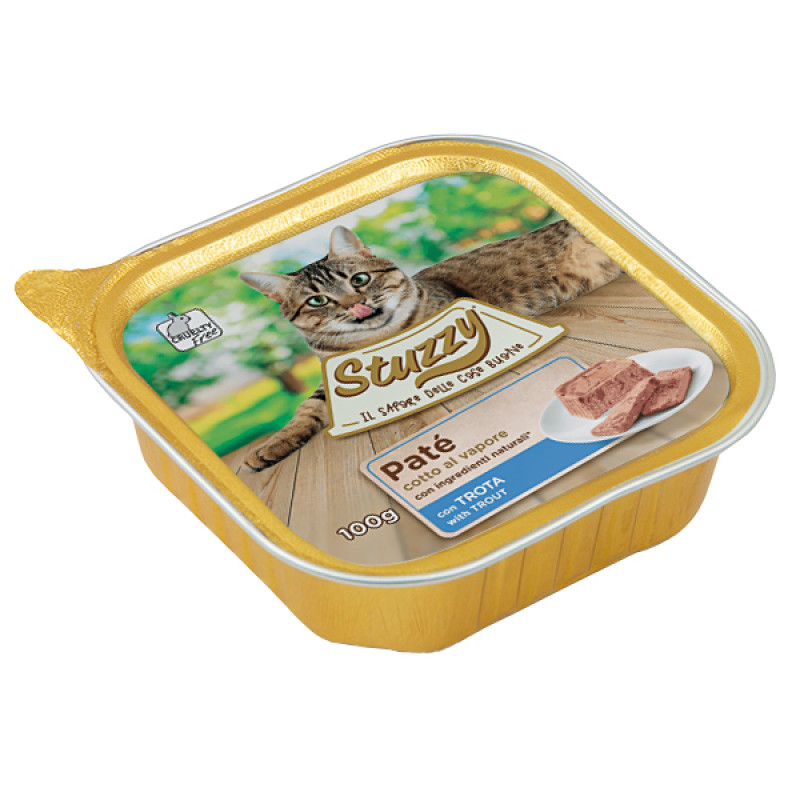 Stuzzy Cat Trout влажный корм с форелью для котов 100 гр